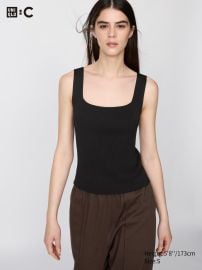 Women\'s 3D Knit Ribbed Sleeveless Sweater | UNIQLO US at Uniqlo